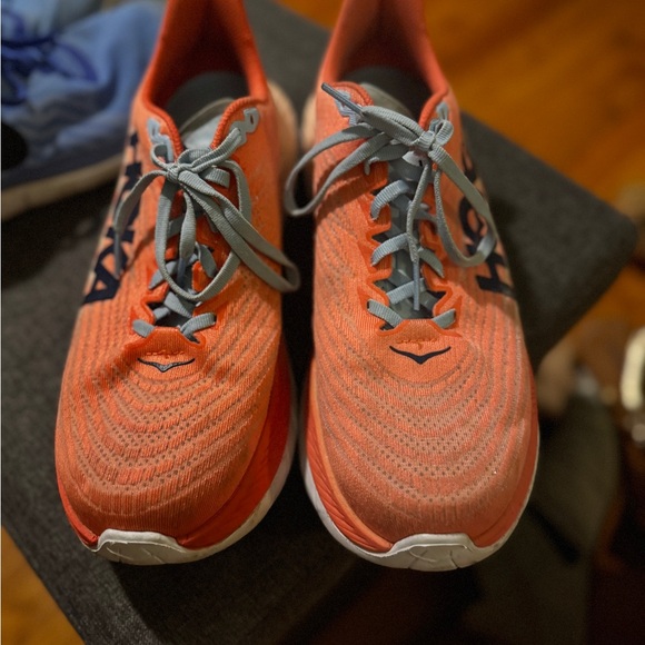 HOKA Women’s Orange Running Shoes - Picture 2 of 4